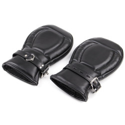 Kiotos Gants Padded Lock Noirs